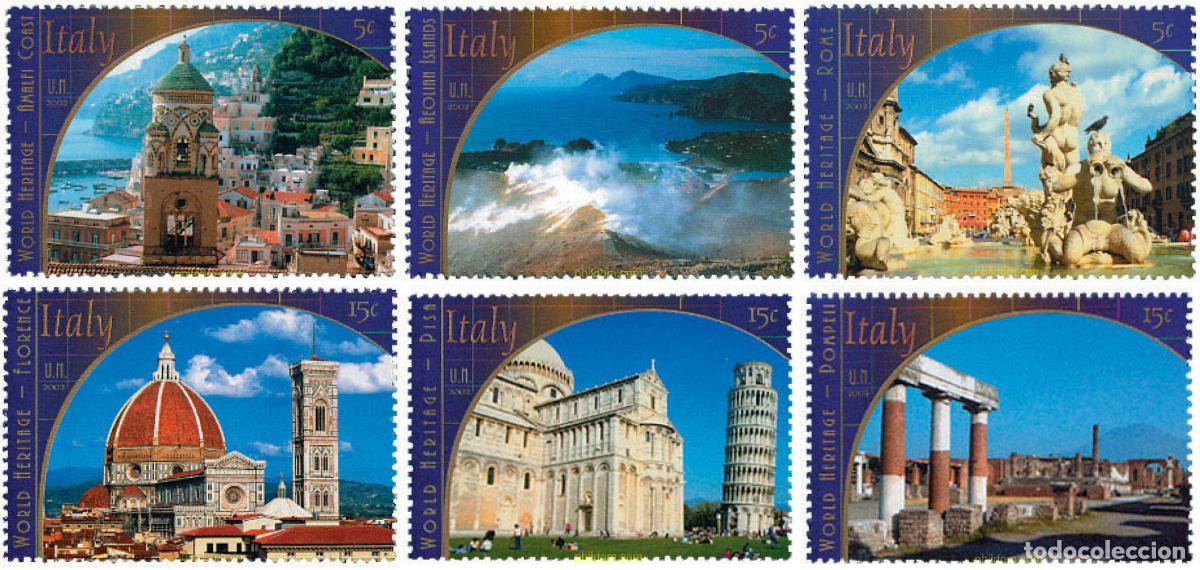 Stamps: 100146 MNH NACIONES UNIDAS. Nueva York 2002 PATRIMONIO MUNDIAL