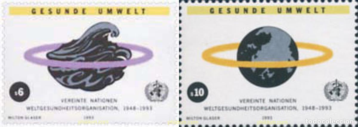 Selos: 112884 MNH NACIONES UNIDAS. Viena 1993 PROTECCION DEL MEDIO AMBIENTE