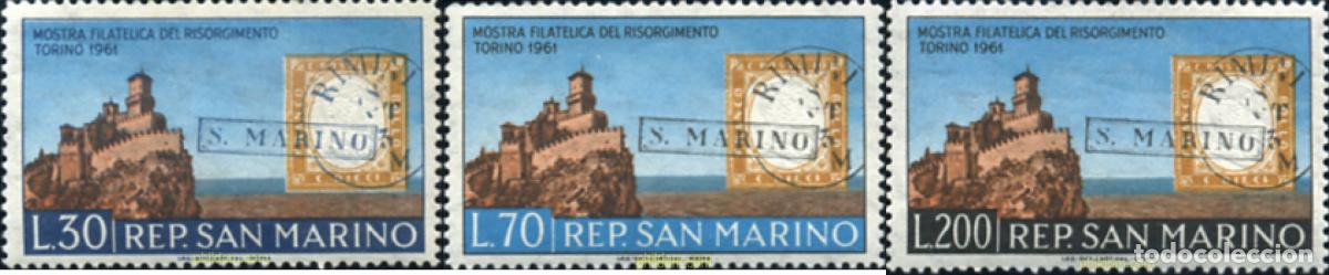 Briefmarken: 140766 MNH SAN MARINO 1961 EXPOSICION FILATELICA DE BOLONIA