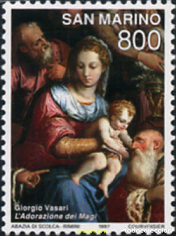 Stamps: 141502 MNH SAN MARINO 1997 NAVIDAD
