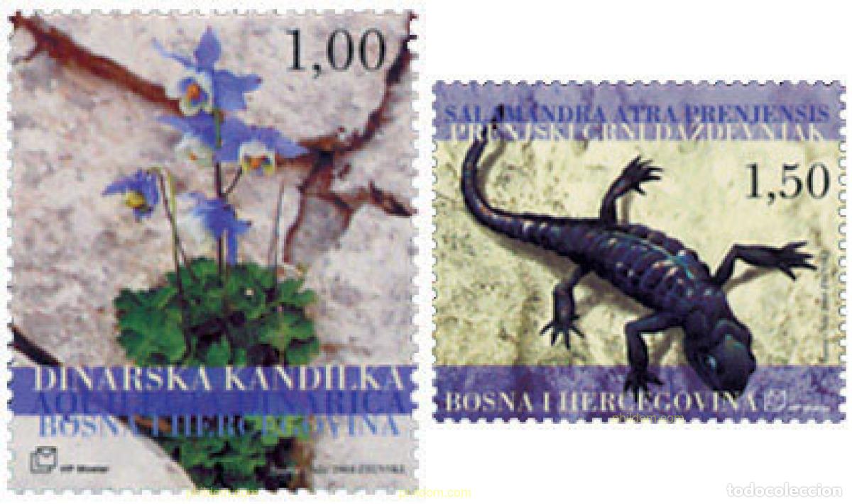 Stamps: 145620 MNH BOSNIA-HERZEGOVINA. Adm Croata 2004 FAUNA Y FLORA