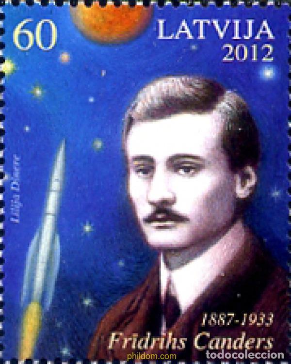 Sellos: 291488 MNH LETONIA 2012 PERSONAJE - Foto 1