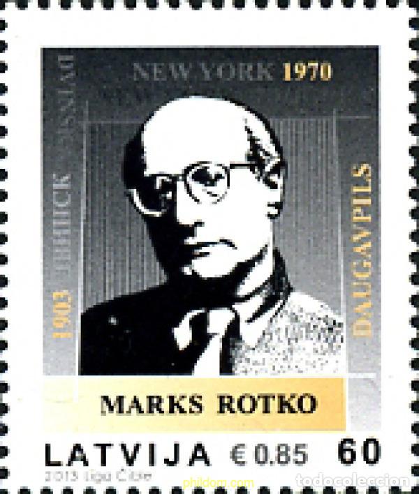 Sellos: 307606 MNH LETONIA 2013 MIRKS ROTKO - Foto 1