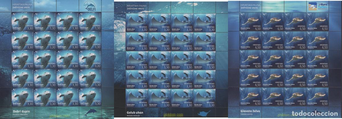 Selos: 647278 MNH CROACIA 2021 FAUNA CROATA