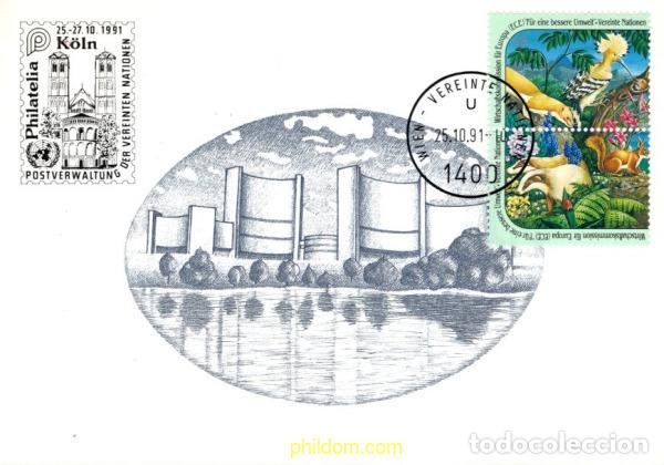 Selos: 732777 MNH NACIONES UNIDAS. Viena 1991 PRO MEDIO AMBIENTE