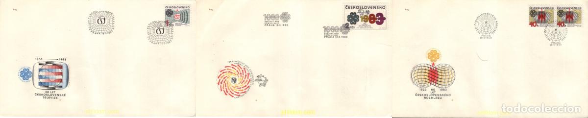 Selos: 742323 MNH CHECOSLOVAQUIA 1983 A&Ntilde;O MUNDIAL DE LAS COMUNICACIONES