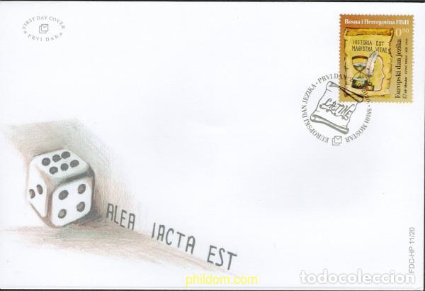 Stamps: 639181 MNH BOSNIA-HERZEGOVINA. Adm Croata 2020 D&Iacute;A EUROPEO DE LAS LENGUAS