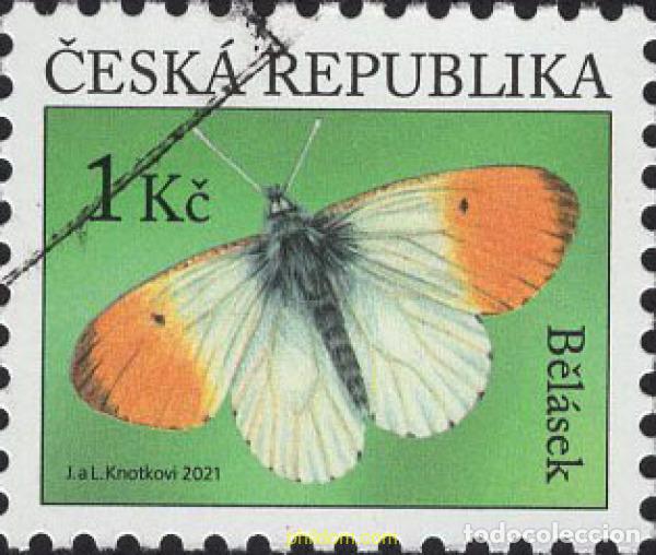 Stamps: 641439 MNH CHECOSLOVAQUIA 2021 MARIPOSA
