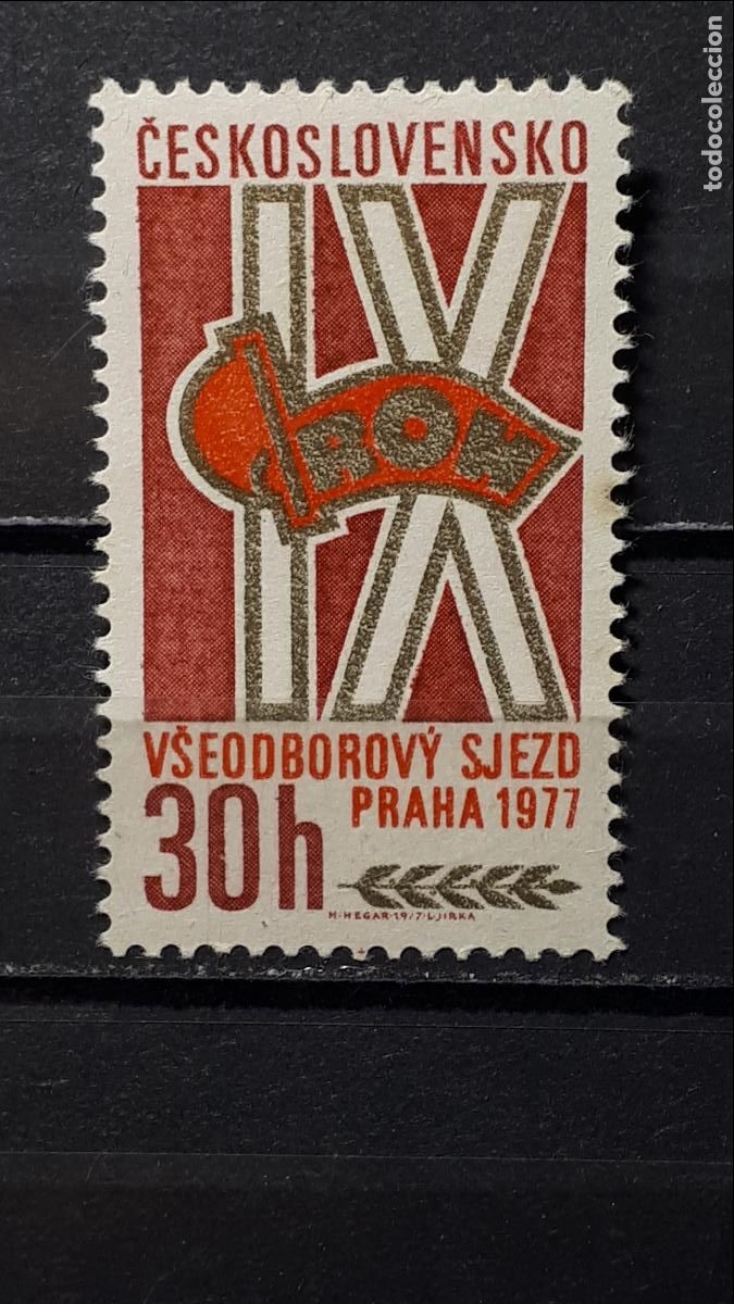 Stamps: CHECOSLOVAQUIA. A&Ntilde;O 1977. **. YVERT 2210