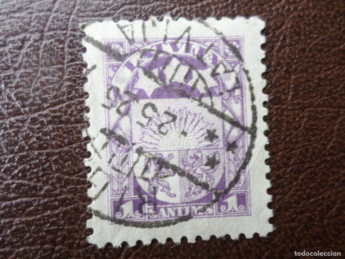 Sellos: *letonia, 1923, escudos, Yvert 93 - Foto 1