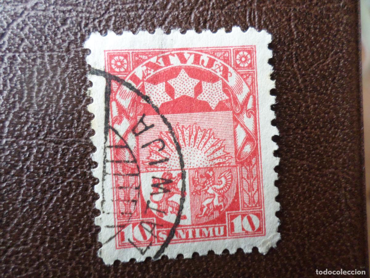 Sellos: *letonia, 1923, escudos, Yvert 98 - Foto 1