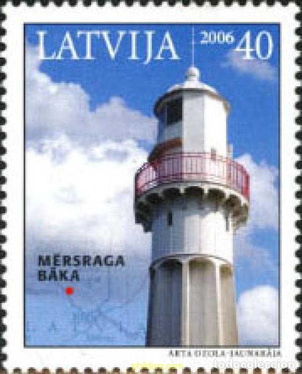 Sellos: 197940 MNH LETONIA 2006 FAROS - Foto 1