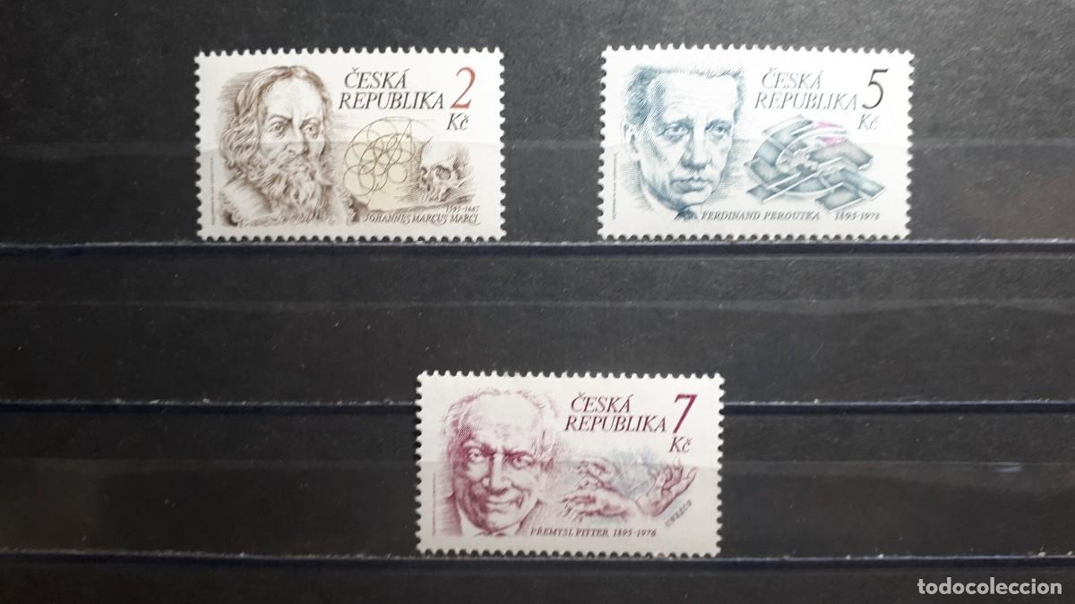 Francobolli: REPUBLICA CHECA. A&Ntilde;O 1995. **. YVERT 63/5