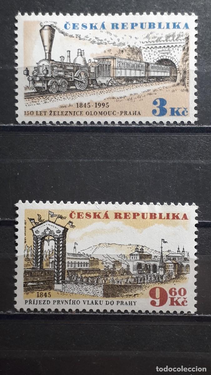 Francobolli: REPUBLICA CHECA. A&Ntilde;O 1995. **. YVERT 80/1