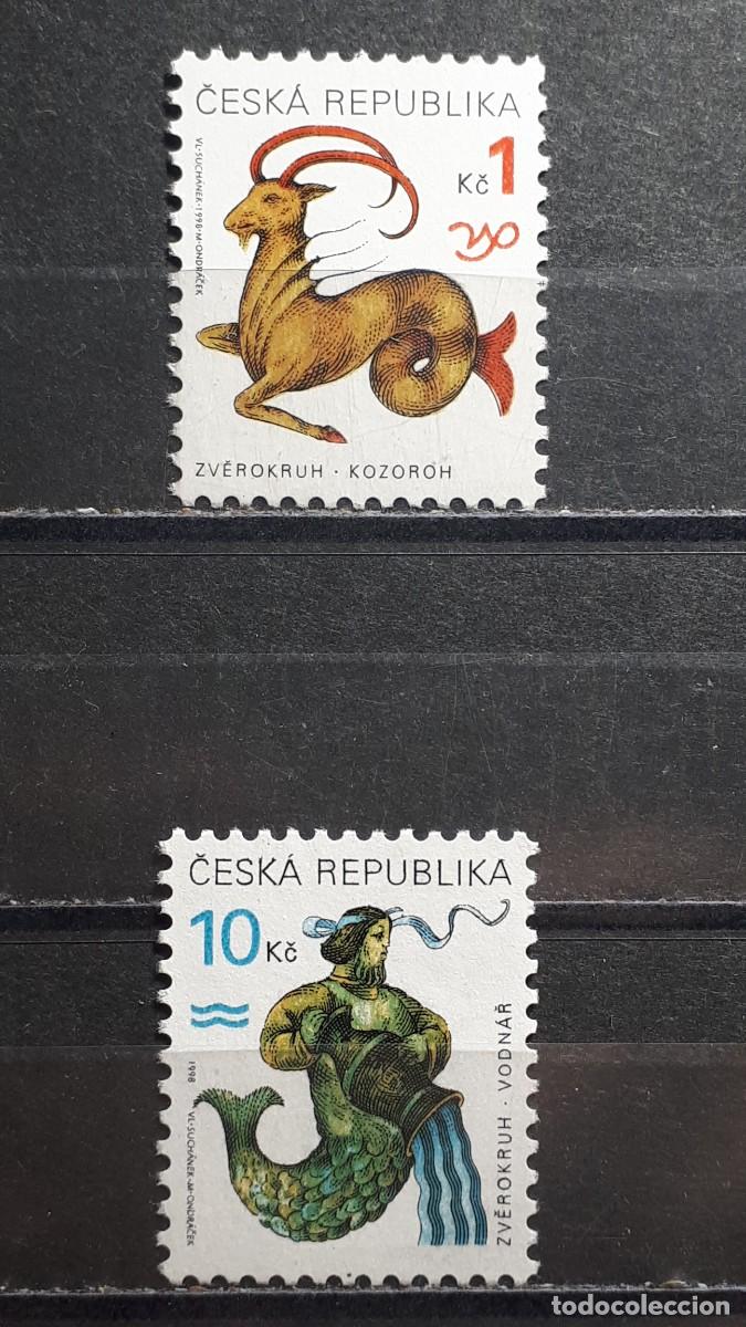 Briefmarken: REPUBLICA CHECA. A&Ntilde;O 1998. **. YVERT 192/3