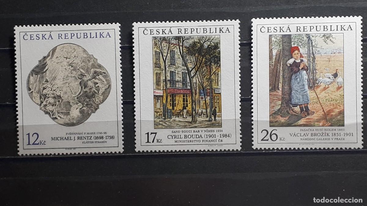 Francobolli: REPUBLICA CHECA. A&Ntilde;O 2001. **. YVERT 290/2