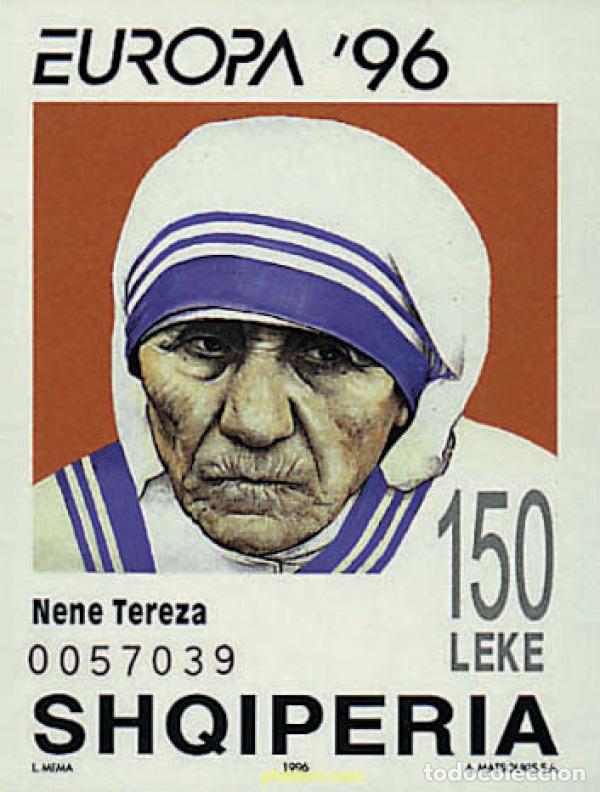 Sellos: 78681 MNH ALBANIA 1996 EUROPA CEPT. MUJERES CELEBRES