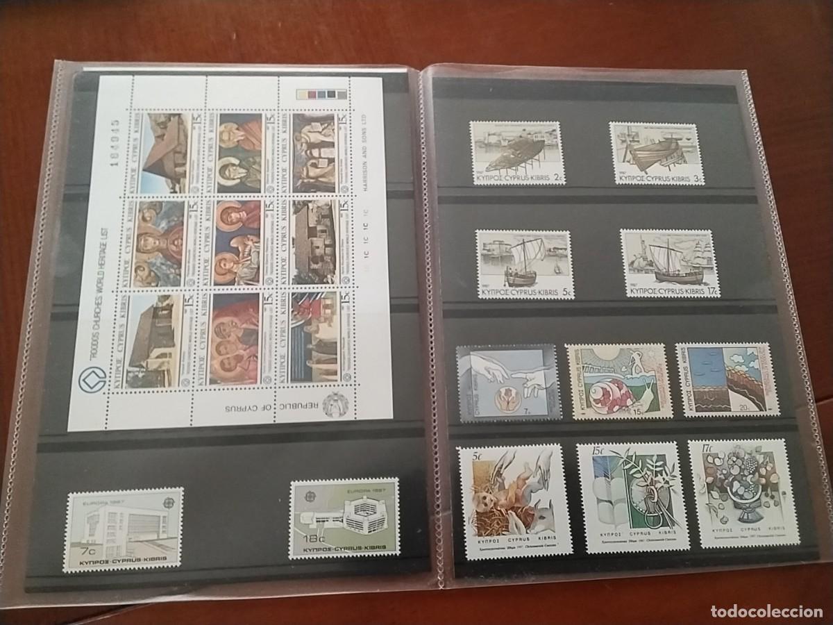 Sellos: Sellos Chipre 1987 completo - Foto 2