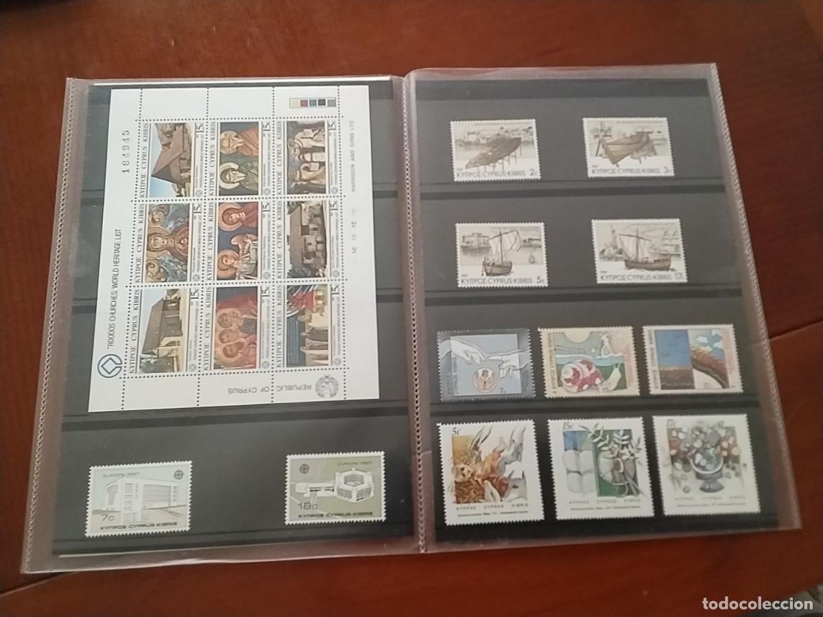 Sellos: Sellos Chipre 1987 completo - Foto 2
