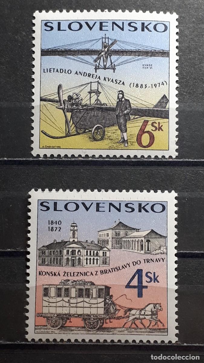 Briefmarken: ESLOVAQUIA. A&Ntilde;O 1996. **. YVERT 224/5