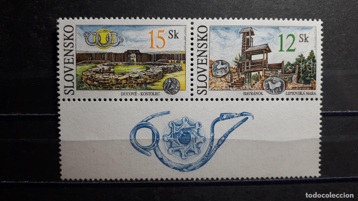 Briefmarken: ESLOVAQUIA. A&Ntilde;O 2001. (*). YVERT 344/5