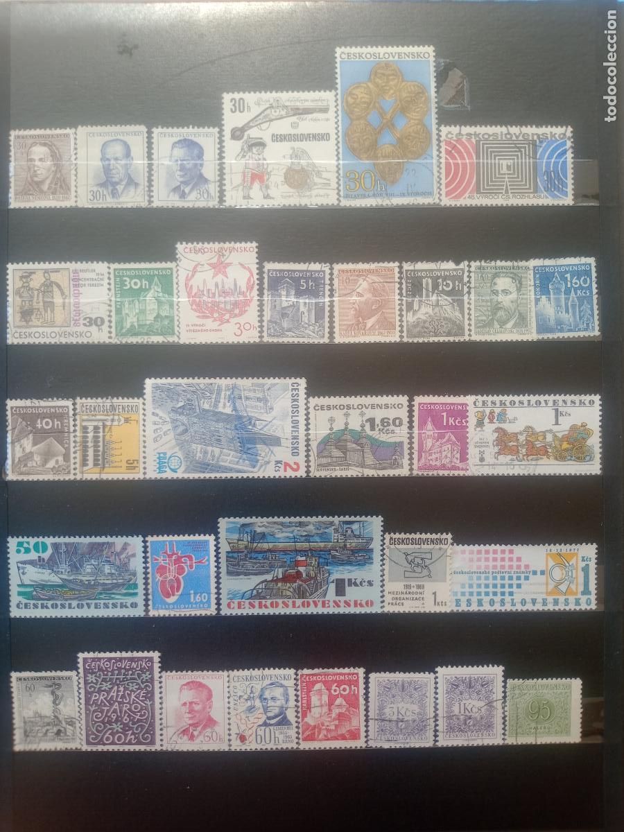 Timbres: Checoslovaquia: 33 sellos