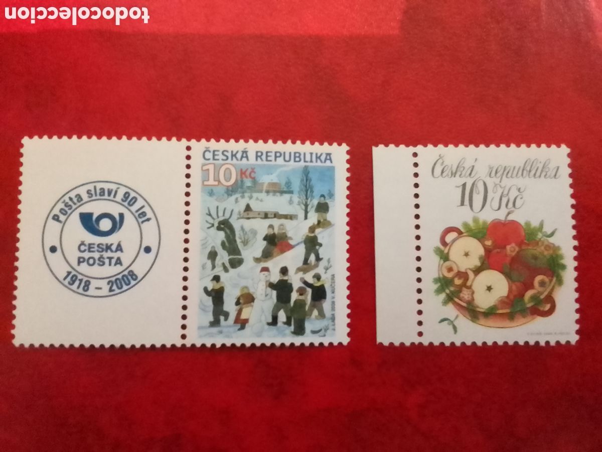 Sellos: Navidad 2008 , Republica Checa - Foto 1