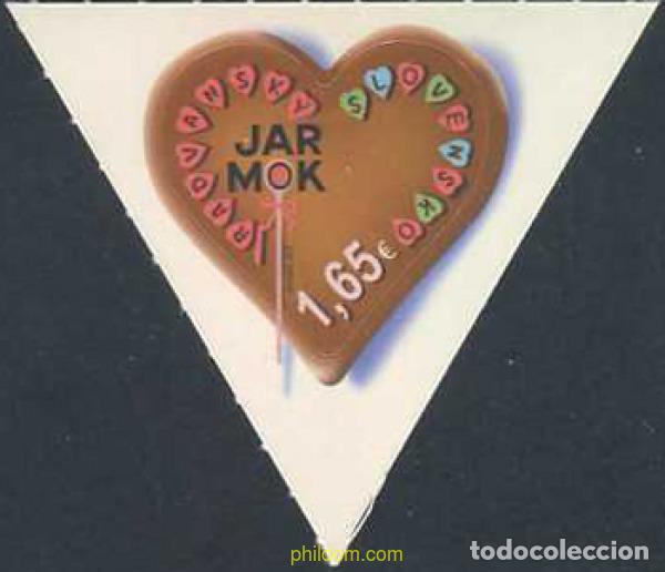 Timbres: 581014 MNH ESLOVAQUIA 2017 CORAZONES