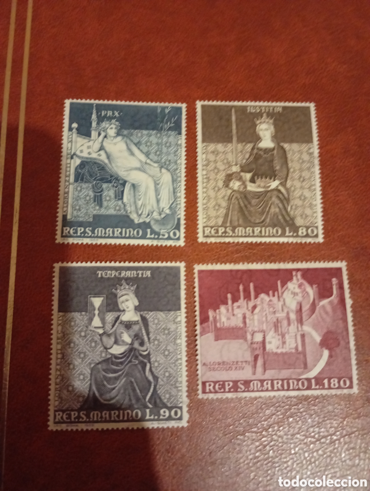 Stamps: San Marino serie completa