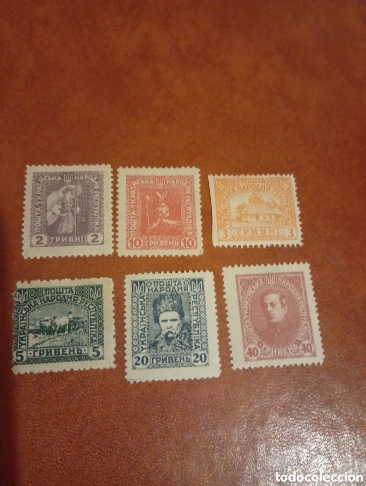 Sellos: Ucrania 1920. ....... - Foto 1