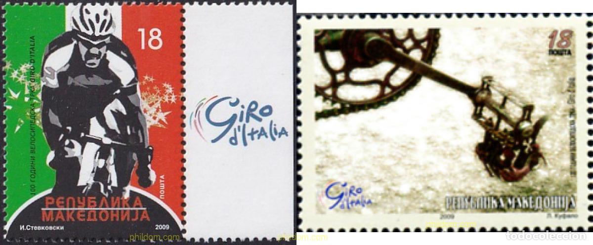 Selos: 772190 MNH MACEDONIA 2009 GIRO DE ITALIA