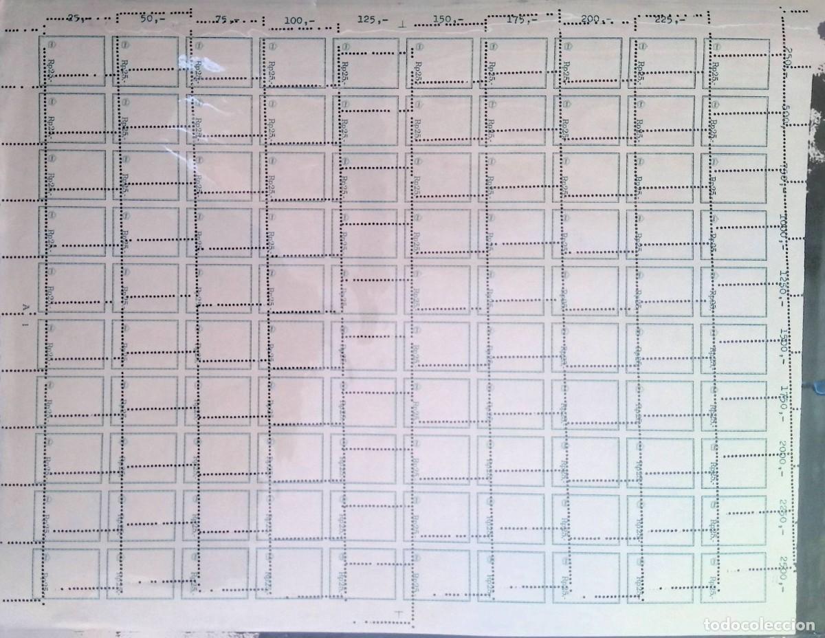 Sellos: KV)INDONESIA, FULL SHEET, WITH ERROR, IMAGE&nbsp;SHIFTED. - Foto 1