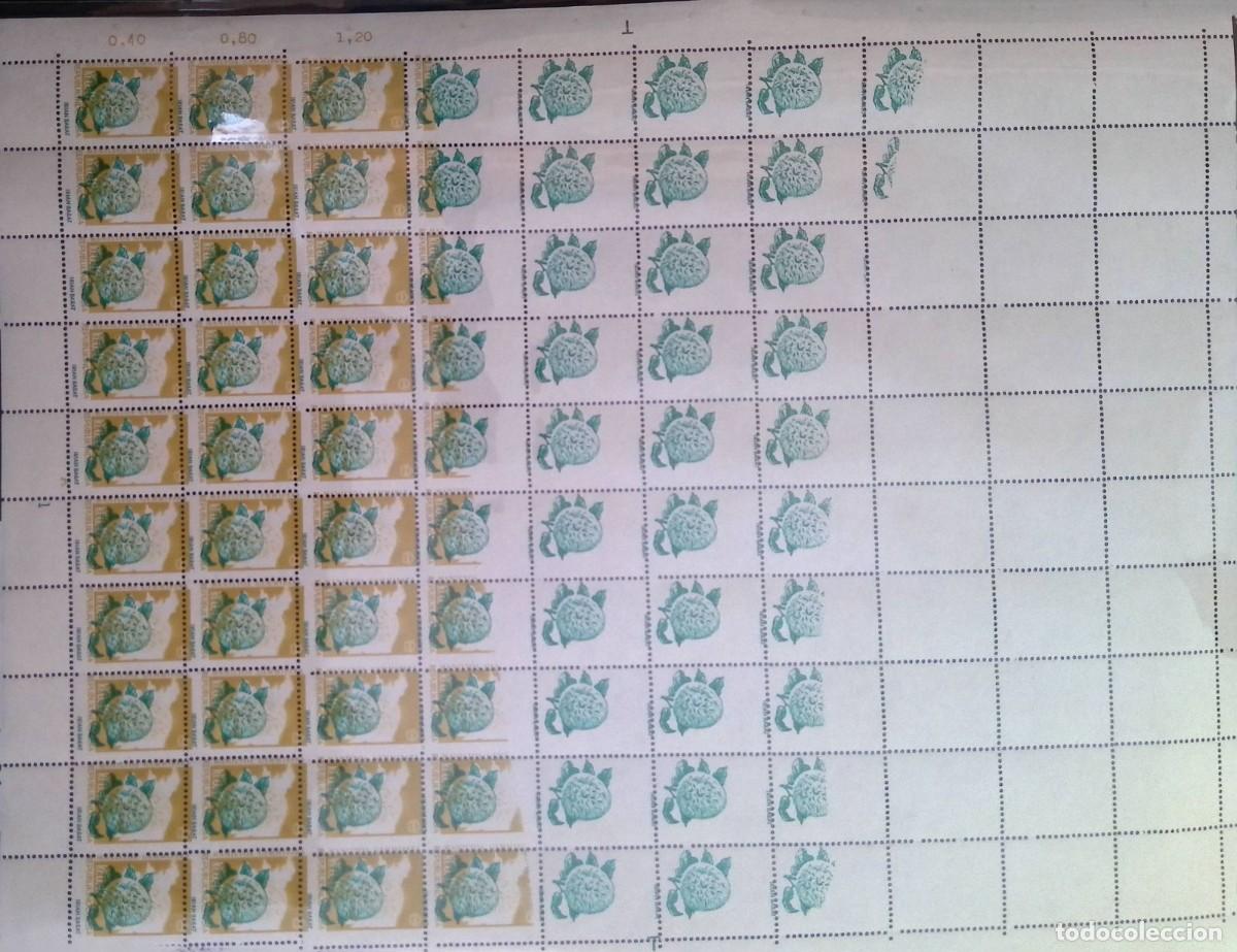 Sellos: KV)INDONESIA, FULL SHEET, WITH ERROR, IMAGE&nbsp;SHIFTED. - Foto 1