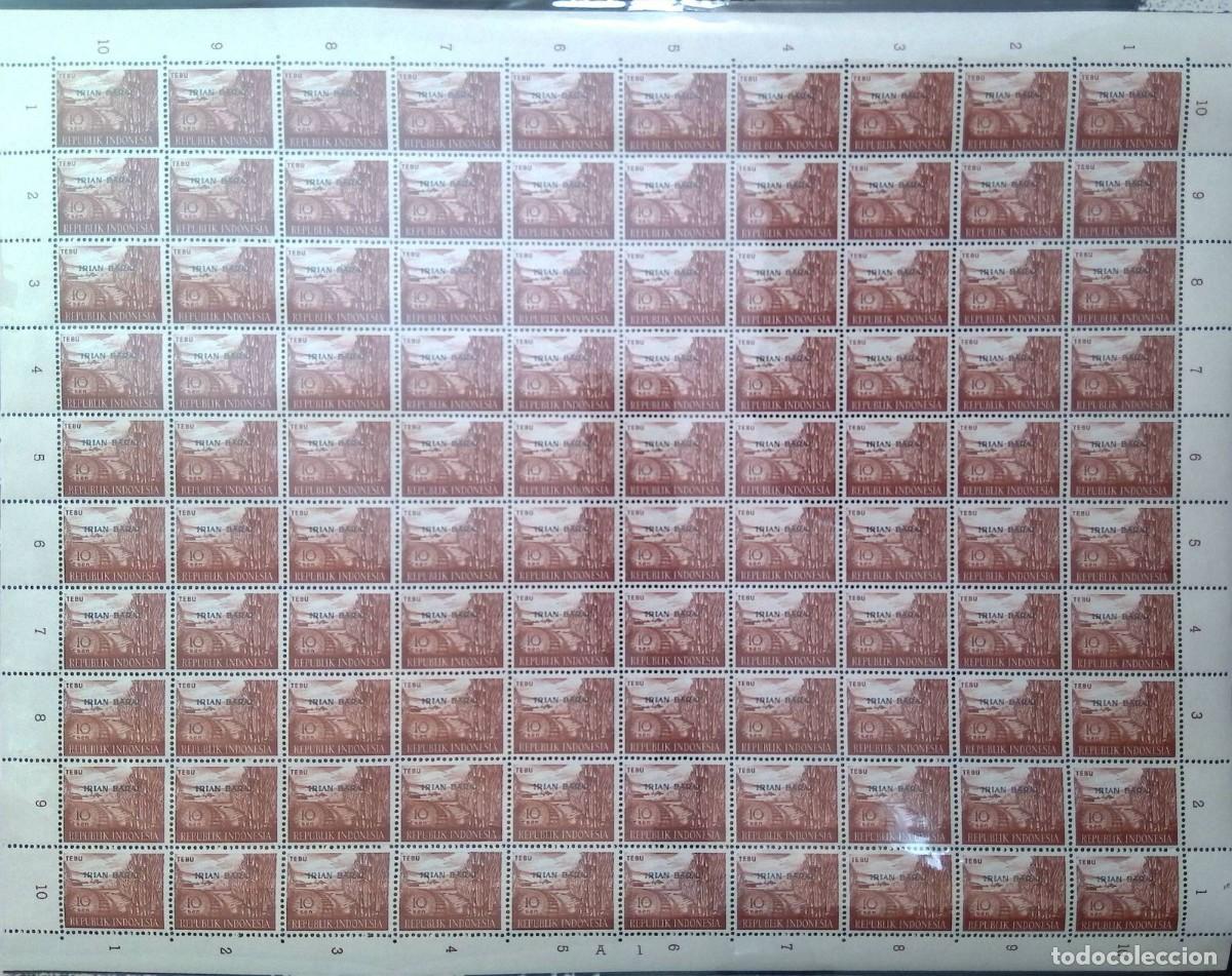 Sellos: KV)INDONESIA, FULL SHEET, WITH&nbsp;ERROR. - Foto 1