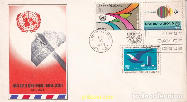 Francobolli: 727612 USED NACIONES UNIDAS. Nueva York 1974 MOTIVOS VARIOS