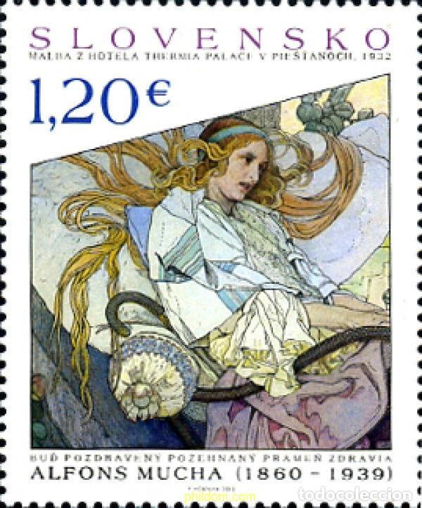 Briefmarken: 351898 MNH ESLOVAQUIA 2015 PINTURA