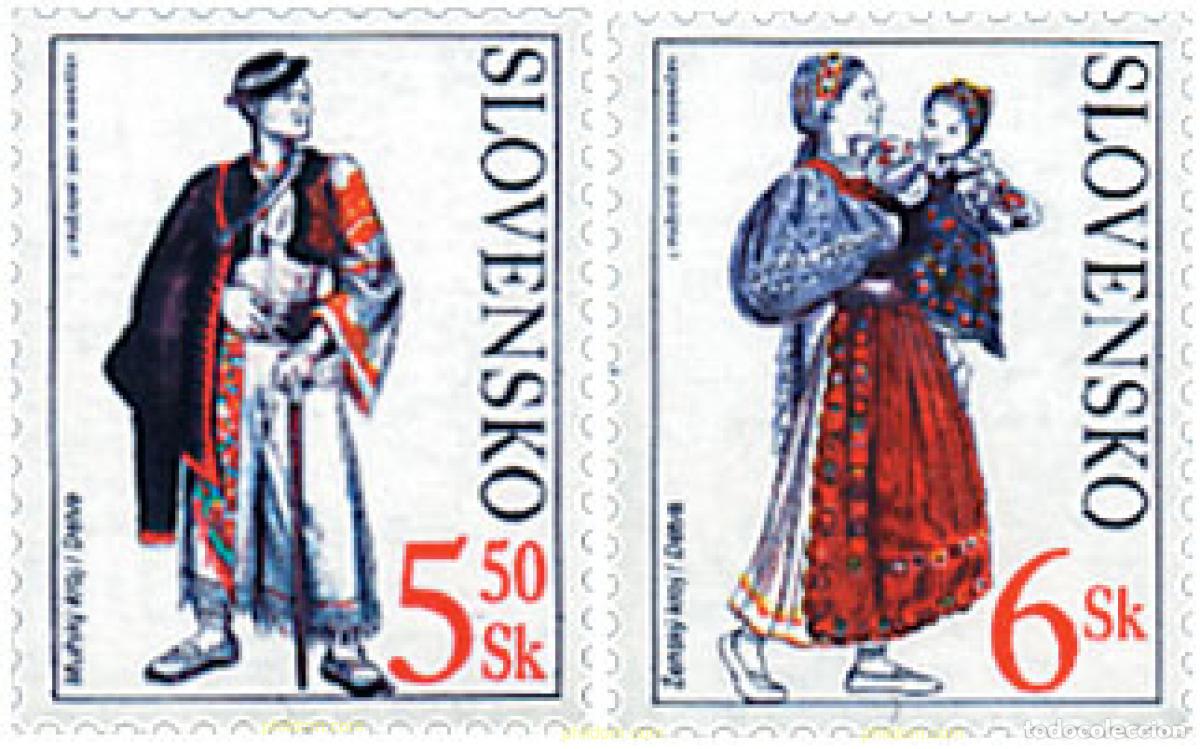 Briefmarken: 77533 MNH ESLOVAQUIA 2001 COSTUMBRES TRADICIONALES DE DETVA