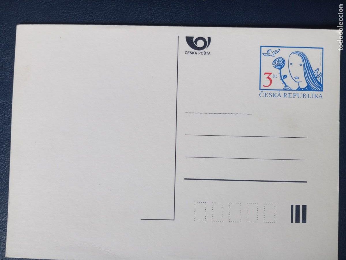 Sellos: REPUBLICA CHECA, 1993, ENTERO POSTAL - Foto 1