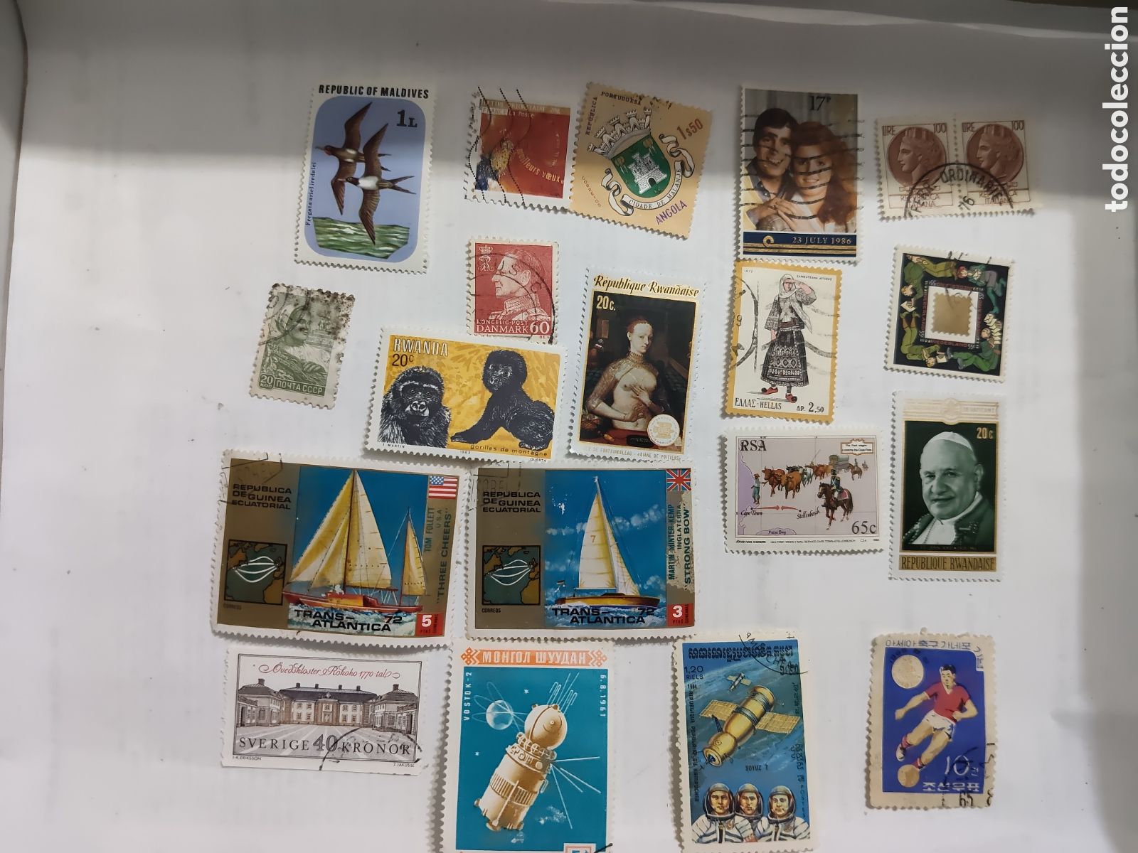 Sellos: 20 Sellos variados del mundo