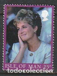 Sellos: ISLA MAN, SELLO USADO - Foto 1