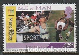Sellos: ISLA MAN, SELLO USADO - Foto 1