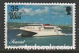 Sellos: ISLA MAN, SELLO USADO - Foto 1