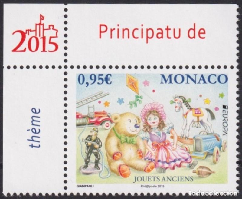 Timbres: F-EX63024 MONACO MNH 2015 EUROPA CEPT TOYS CHILDREN GAMES.