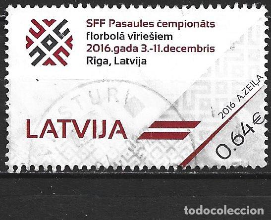 Sellos: LETONIA YVERT NUM. 952 USADO