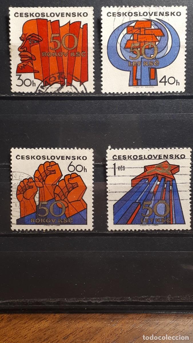 Sellos: CHECOSLOVAQUIA. A&Ntilde;O 1970 &deg;. YVERT 1852/5