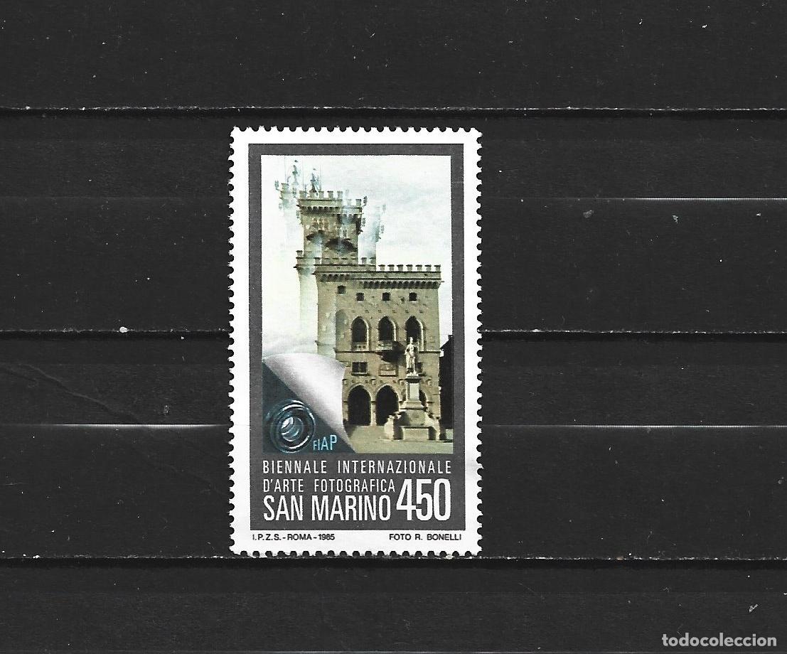 Sellos: SAN MARINO YVERT NUM. 1117 SERIE COMPLETA NUEVA SIN GOMA