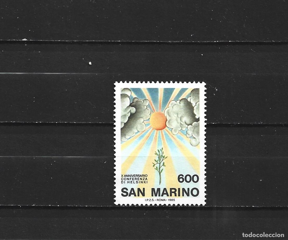 Sellos: SAN MARINO YVERT NUM. 1118 SERIE COMPLETA NUEVA SIN GOMA