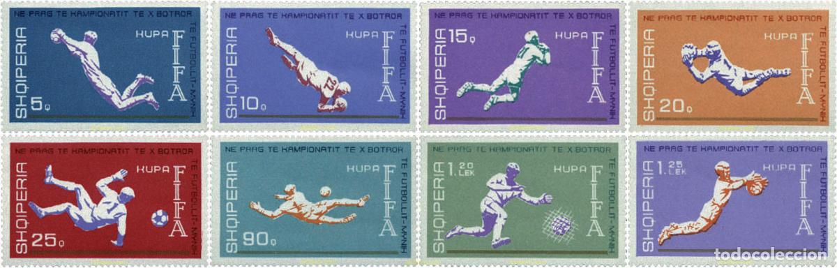 Sellos: 78392 MNH ALBANIA 1973 COPA DEL MUNDO DE FUTBOL. ALEMANIA-74