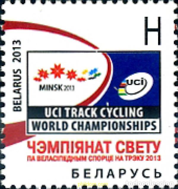 Sellos: 299663 MNH BIELORRUSIA 2013 CAMPEONATO MUNDIAL DE CICLISMO