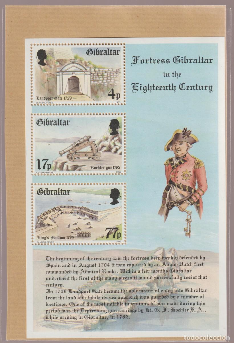 Sellos: Gibraltar 1983 - Yvert bf 7 mnh** - Foto 1